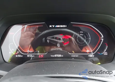 2022 BMW X7 xDrive40I z USA, uszkodzony, nr VIN 5UXCW2C08N9J22397